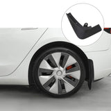 Flaps de lama Splash Guards para Tesla Model X (4 Pcs) (2015-2020)