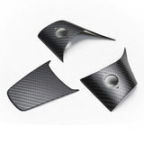 [Real Carbon Fiber] Steering Wheel Cover For Model 3/Y Accessories (2017-2023)