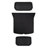 Custom-Fit Floor Mats And Liners 3D Lamination Cutting All-Weather For Tesla Model Y (2020-2023)