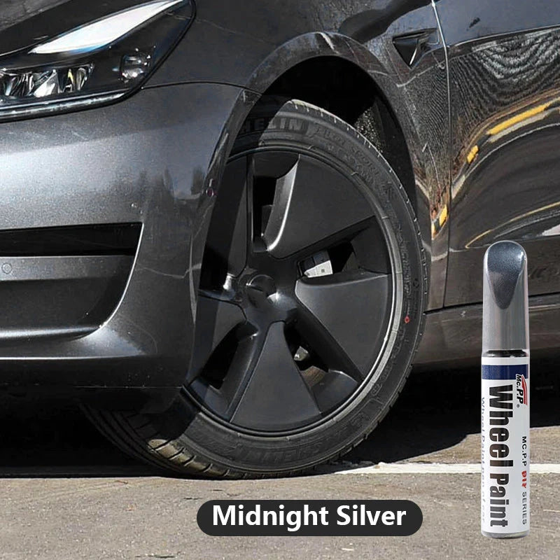 Tesla Wheel Rims Touch Up Paint & Black Rim Touch Up Paint TESLAUNCH