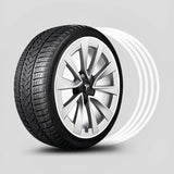 Aluminum Alloy Tesla Wheel Rim Protectors for All Models 3/Y/S/X (4 PCS)