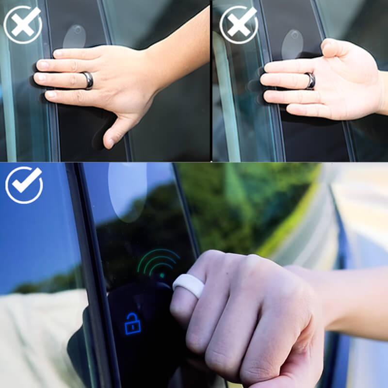 Anillo inteligente modelo 3, RFID de cerámica, accesorio para Tesla Model  3, reemplazo de tarjeta llave para el auto, personalizable