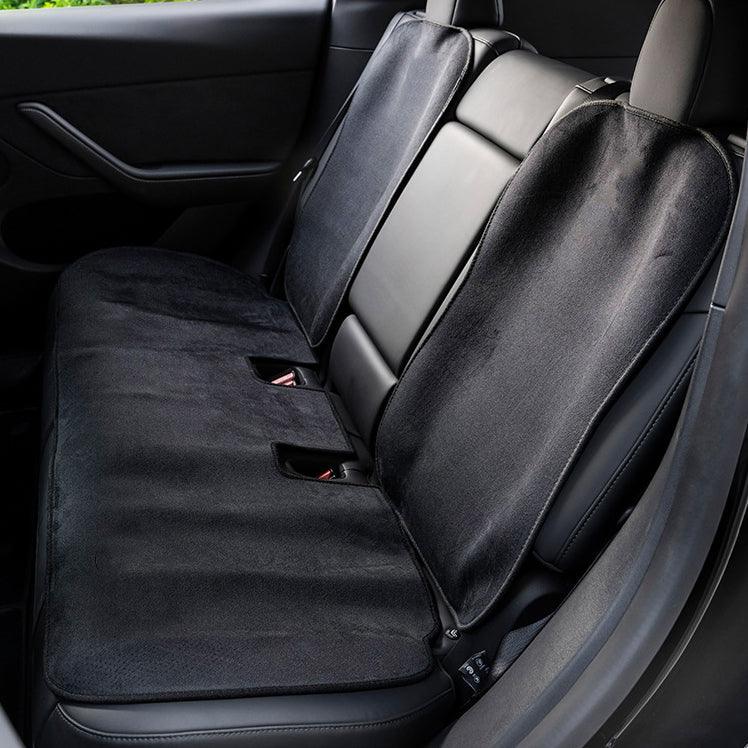 Front Rear Seat Cushion and Backrest for Tesla Model 3 Model Y - Breathable Material   (2017-2023)