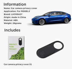 Cabin Cam Cover For Tesla Model 3/Y (2017-2020) - TESLAUNCH