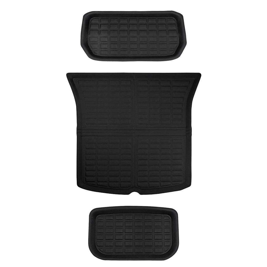 Custom-Fit Floor Mats And Liners 3D Lamination Cutting All-Weather For Tesla Model Y (2020-2024) - T-Launch