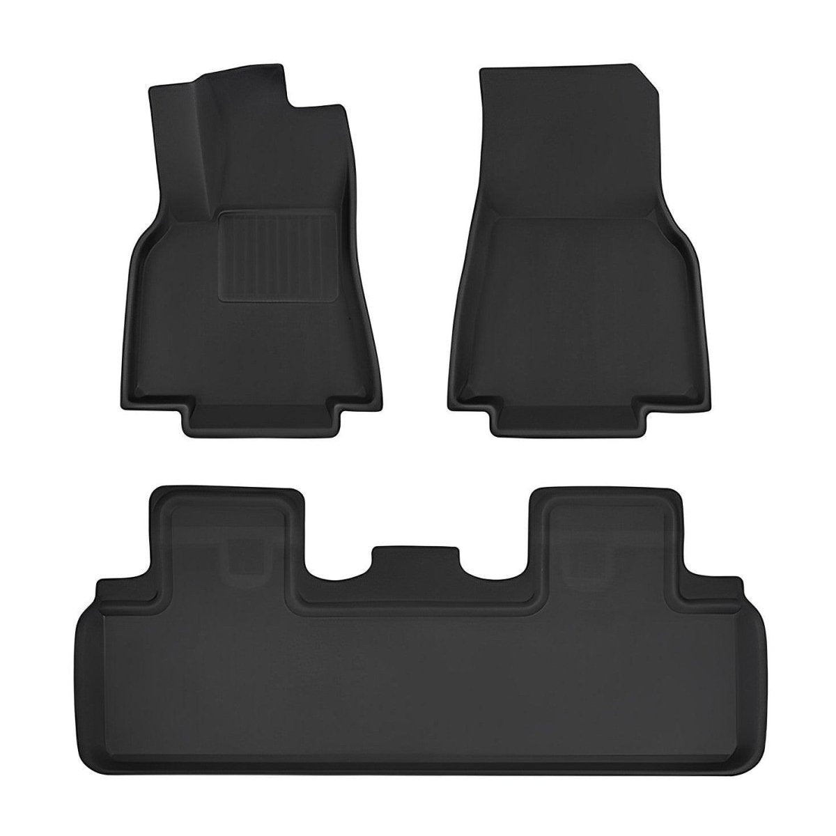 Custom-Fit Floor Mats And Liners 3D Lamination Cutting All-Weather For Tesla Model Y (2020-2024) - T-Launch