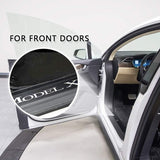 Tesla Carbon Fiber Door Sill Protector Cover For Tesla Model X (2015-2020) - TESLAUNCH