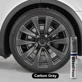 Tesla Hjul fælge Touch op maling til Model X- DIY Curb udslæt reparation med farve matchet Touch op maling