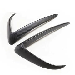 [Real Carbon Fiber] Tåge lys Trim til Tesla  Model X 2023+