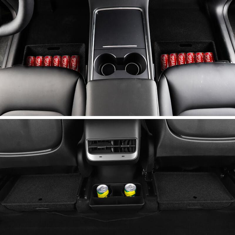 Tesla Model Y Under Front Seat Storage Box (2020-2023) - TESLAUNCH