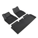 Model S Floor Mats And Liners 3D Lamination Cutting Cargo Liner for Tesla(2021-2024)