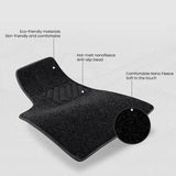 Dubbellaags met deken vloermat voor Model 3 Accessoires (2017-2023)