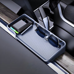 Dashboard Silicone Organizer - Storage Box for Tesla Model 3/Y (2017-2024) - T-Launch