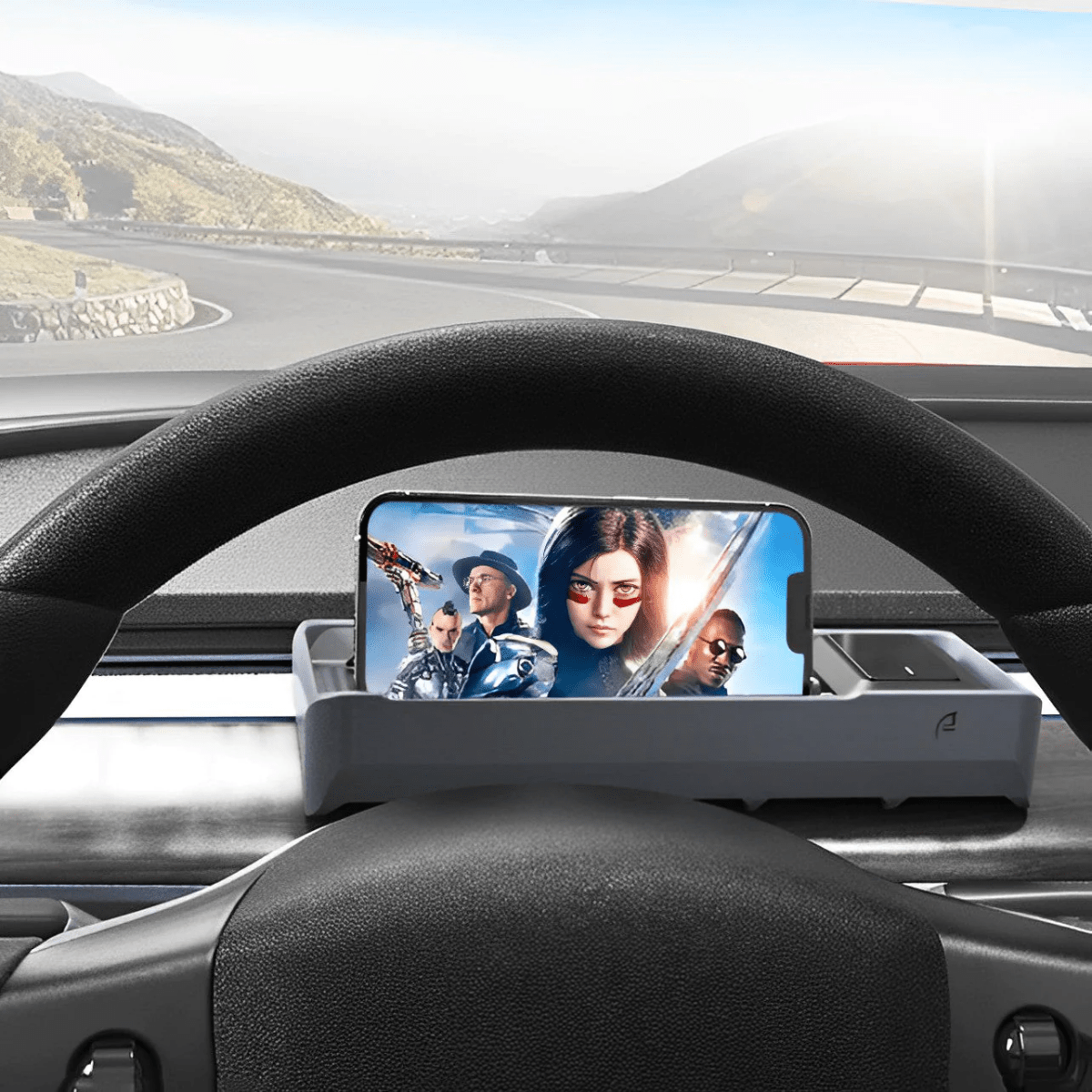 Dashboard Silicone Organizer - Storage Box for Tesla Model 3/Y (2017-2024) - T-Launch