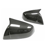 [Real Carbon Fiber] GT Style Rear View Mirrors Cover Cap for Tesla Model X 2015-2020