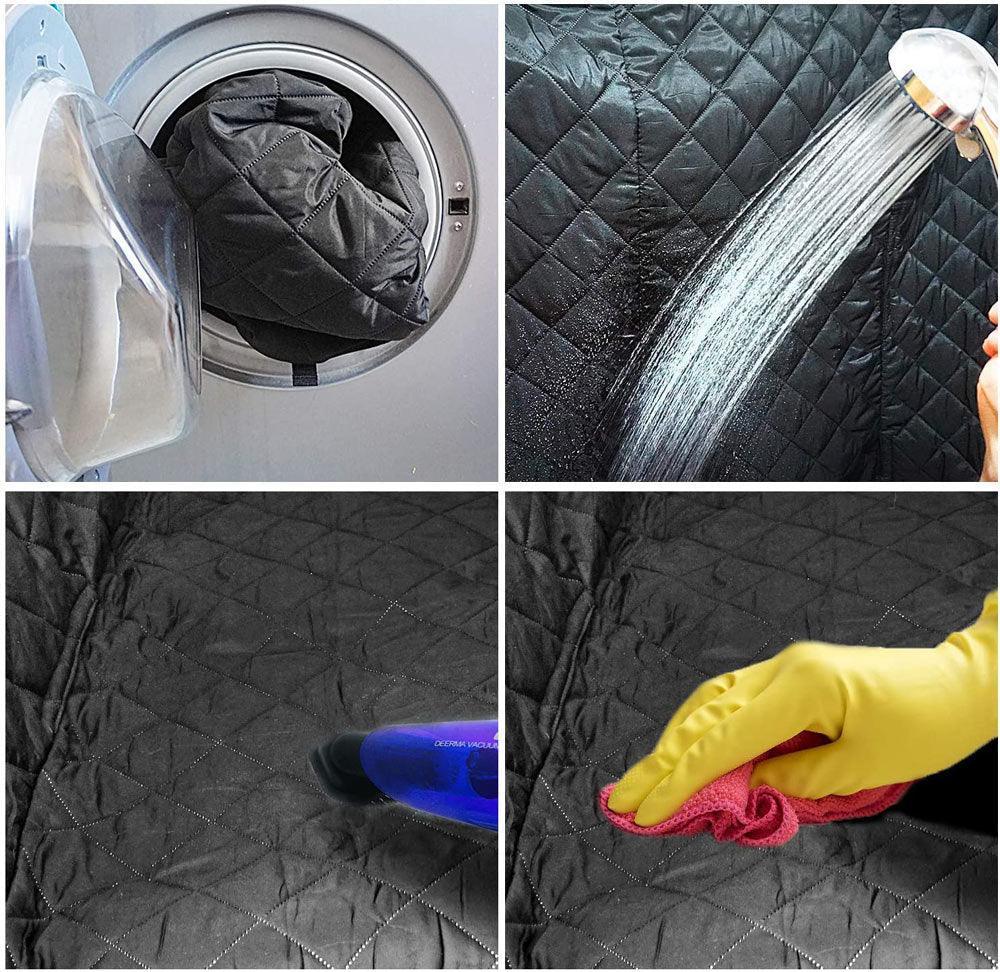 Dog Seat Cover For Pets 100% Waterproof For Tesla Model S3XY - Visible Mesh Window - T-Launch