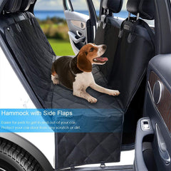 Dog Seat Cover For Pets 100% Waterproof For Tesla Model S3XY - Visible Mesh Window - T-Launch
