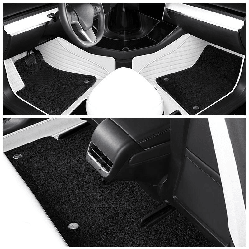 Double Layer With Blanket Floor Mat for Model 3 Accessories (2017-2023) - T-Launch