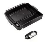 Boîte de rangement pour organisateur de console centrale Model S/X avec chargeur de téléphone sans fil (2016-2020) 