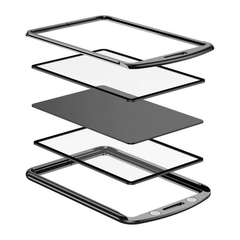 Model 3/Y/X/S Porte-cartes en alliage d'aluminium Porte-cartes NFC pour Tesla (2012-2024) 
