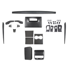 Real Carbon Fiber Interior Mods Wrap Kit for Tesla Model 3 / Y