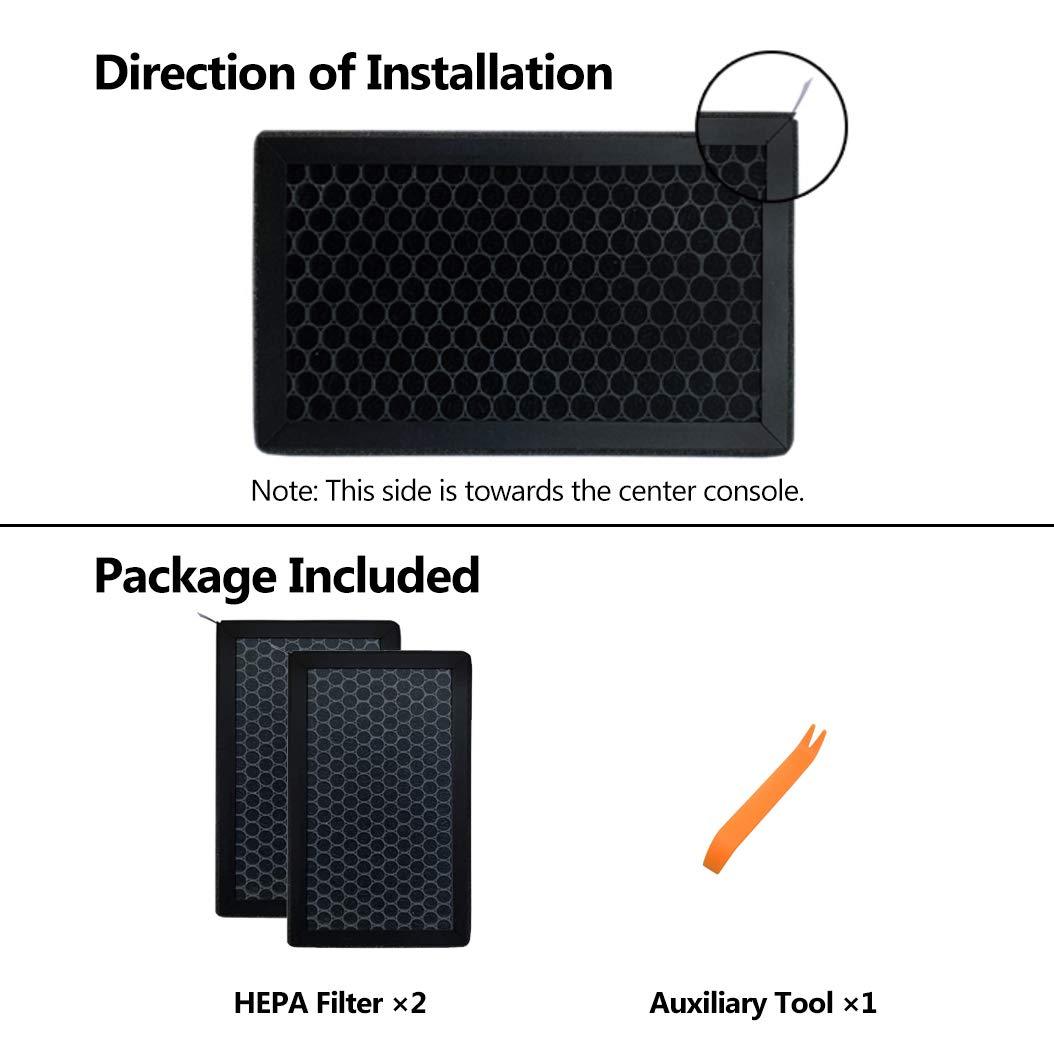 HEPA Aktivkohle-Luftfilter Tesla Model 3/Y (nicht kompatibel mit