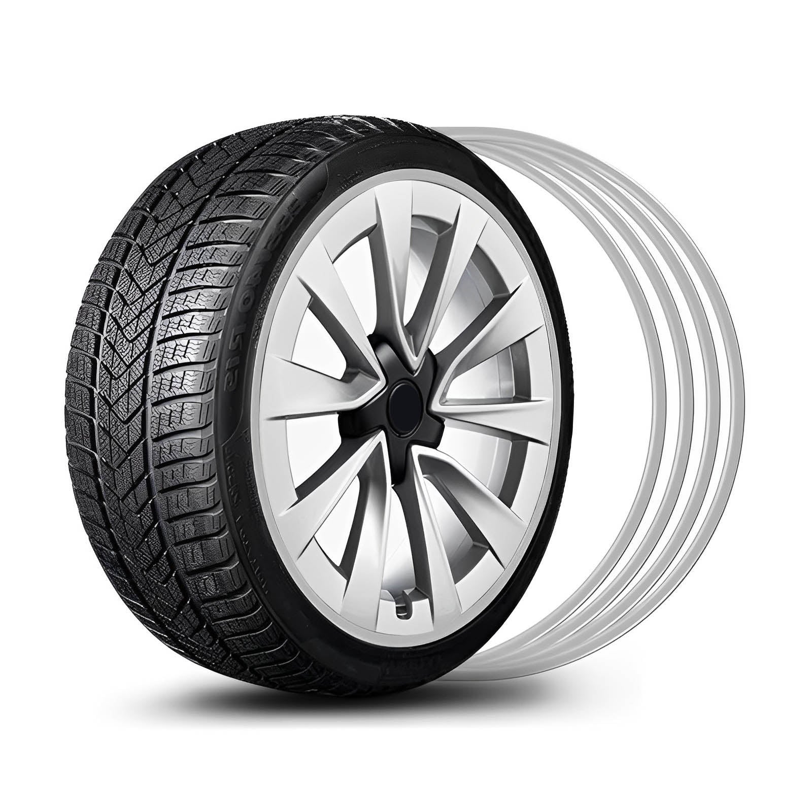 Aluminum Alloy Wheel Rim Protector – TESLAUNCH