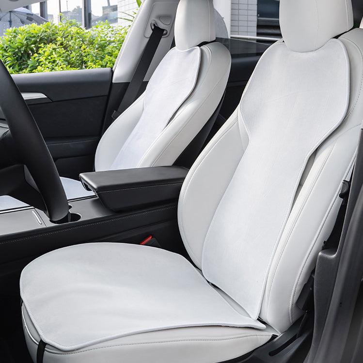 Front Rear Seat Cushion and Backrest for Tesla Model 3 Model Y - Breathable Material (2017-2024) - T-Launch
