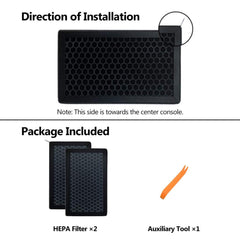 HEPA Air Filter With Activated Carbon For Model 3/Y (2017+) - T-Launch