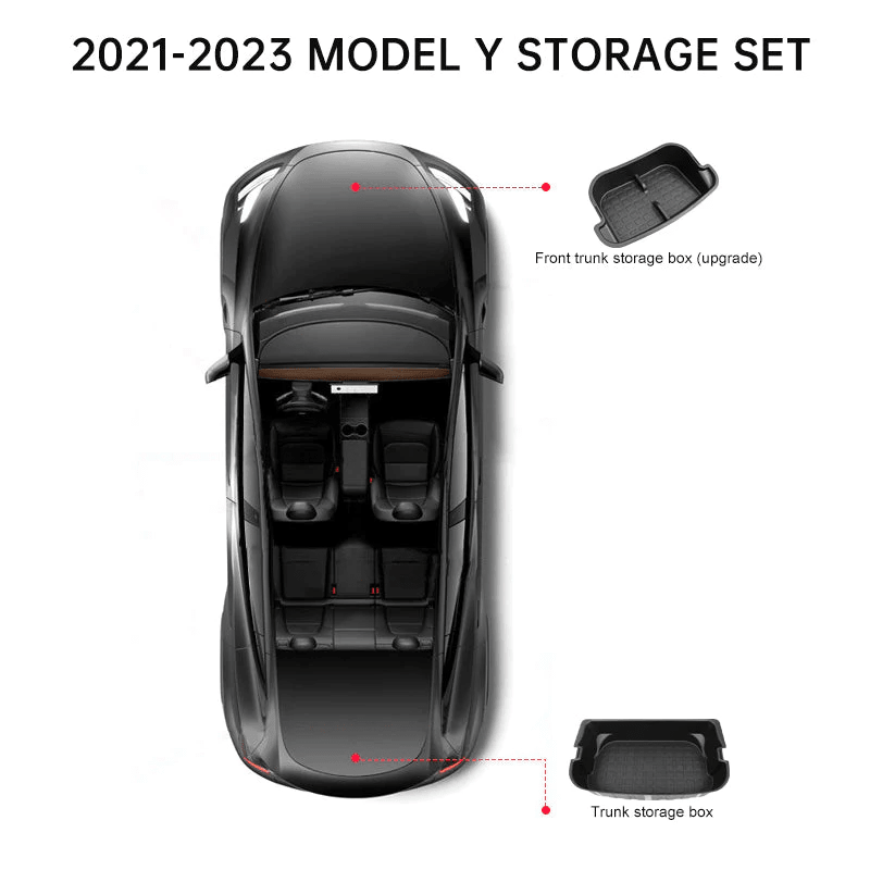 Interior Organizer Set for 2021-2024 Tesla Model Y - T-Launch