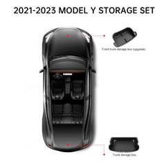 Interior Organizer Set for 2021-2024 Tesla Model Y - T-Launch