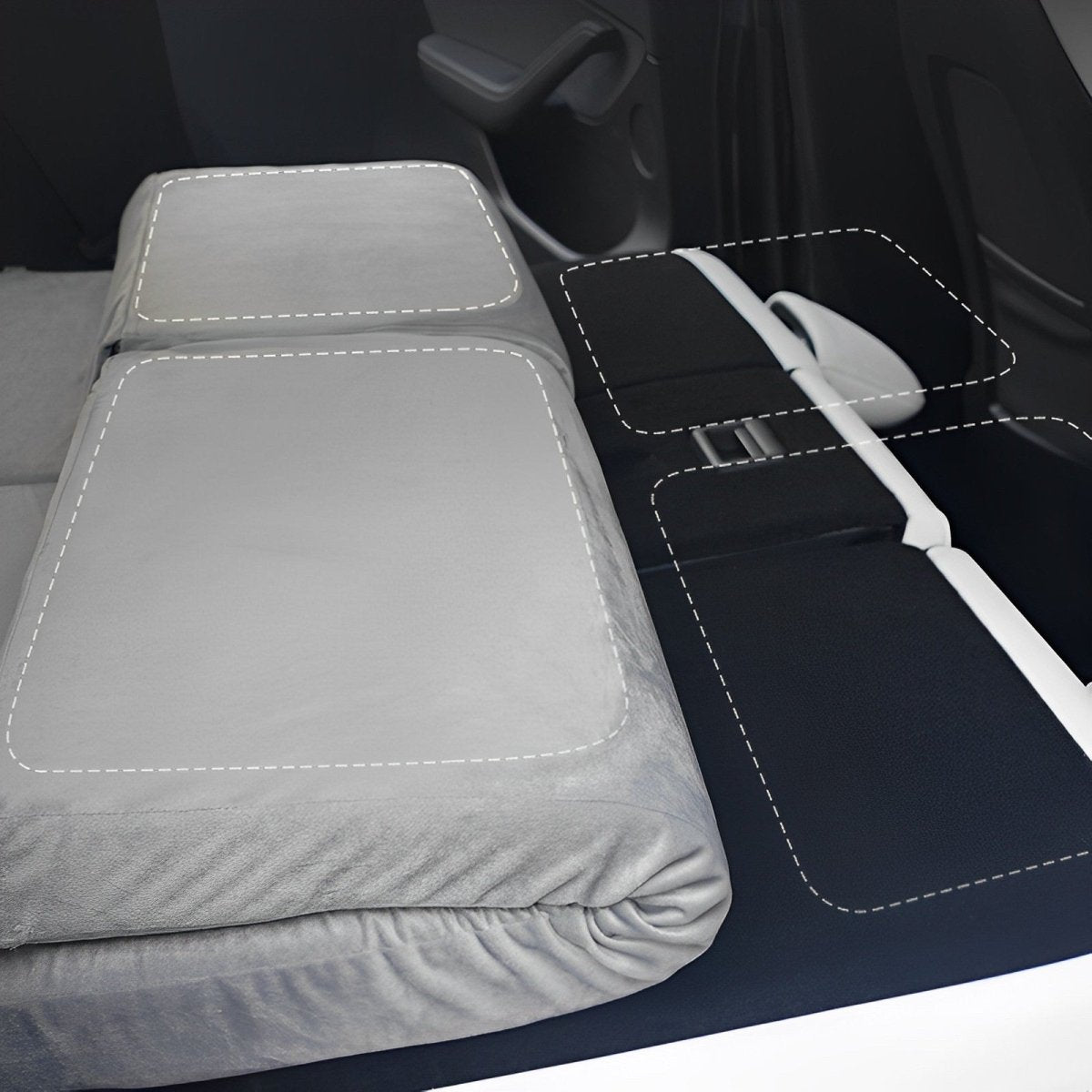 Memory Sponge Trunk Mattress - Camping Mattress for Tesla Model 3/Y - T-Launch