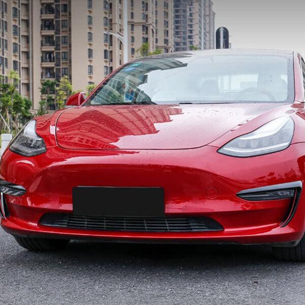 Model 3 Fog Light Canards/Eyelids (1 Pair) (2017-2023) - TESLAUNCH