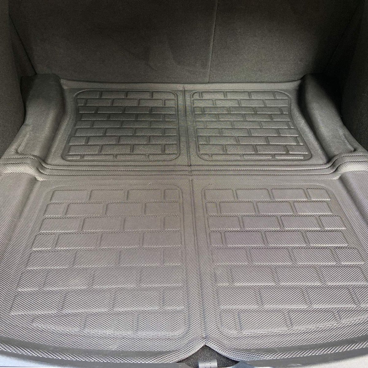 Tesla Model 3 Front Trunk Mat Frunk Cargo Liner - 3D Lamination Cutting (2017-2023) - TESLAUNCH