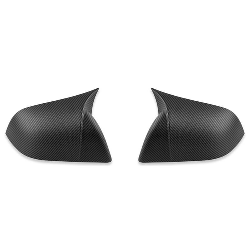 Tesla Model 3 GT Style Carbon Fiber Mirror Caps (Carbon Fiber Pattern ABS) (1 pair) (2017-2023) - TESLAUNCH