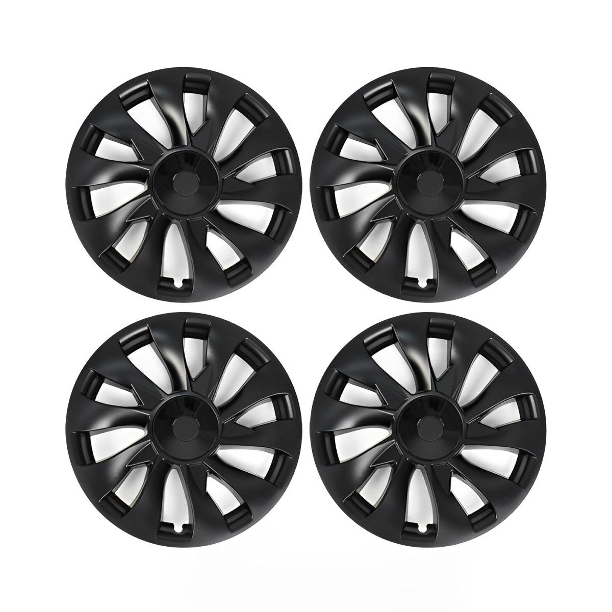 Model 3 Induction Style Wheel Hubcap - 18" Performance Style Wheel Hub Caps (4 Pcs) for Tesla - T-Launch