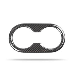 Model 3 Real Carbon Fiber Backseat Cup Holders Cover for Tesla(2017-2023) - T-Launch