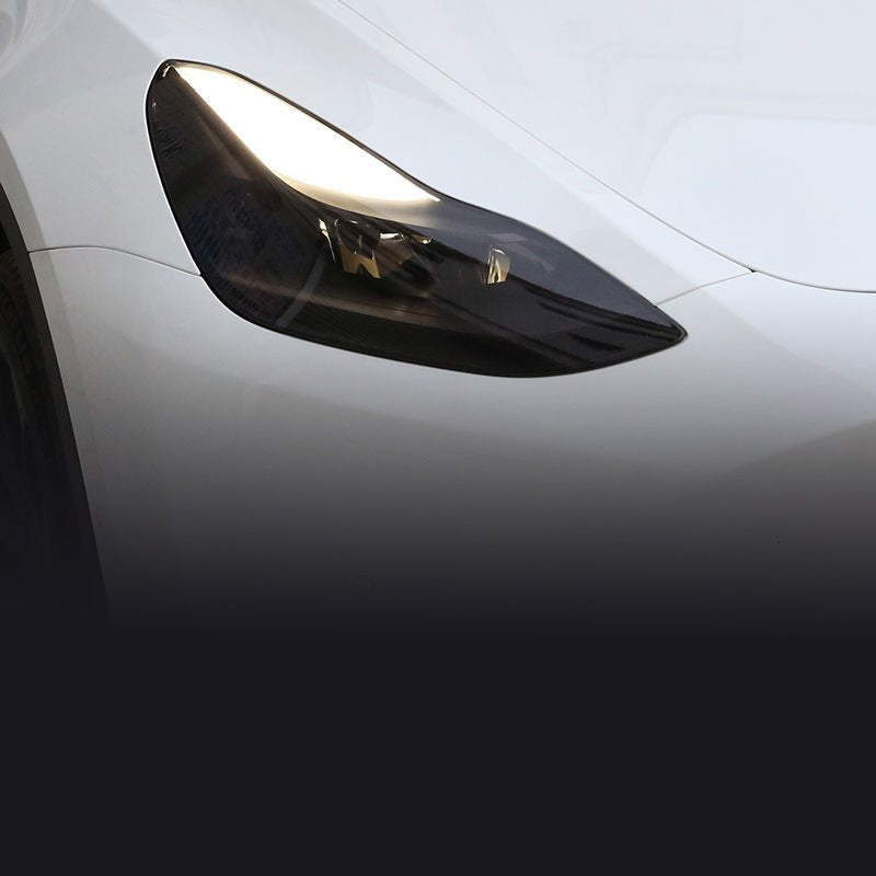 Model 3 & Y Headlight Protection Film (1 Pair) - Smoked (2017-2023) - T-Launch