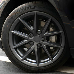 Model 3/Y AMG-Style Wheel Hub Caps Aero Hubcap for Tesla (4 Pcs) - T-Launch
