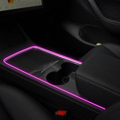 Model 3/Y Interior LED Dashboard + Center Console Light Strip + App Controller for Tesla(2017-2024) - T-Launch