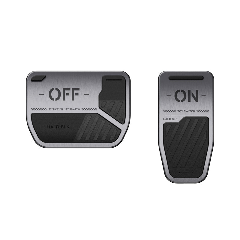 Model 3/Y Performance Alloy Pedals, Non-Slip Metal Brake Pedal Cover (2017-2023) - T-Launch