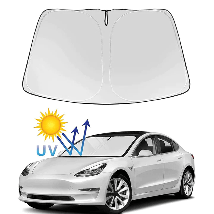 Model 3/Y/S/X Front Windshield Sunshade - Windshield Cover - T-Launch
