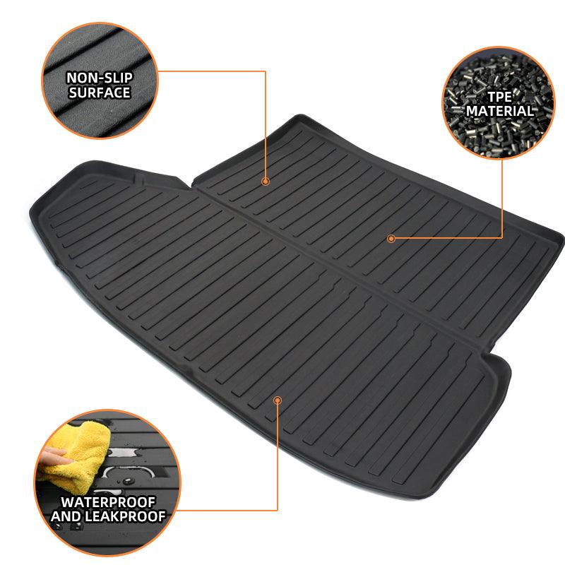 Model S Frunk / Trunk Mat Cargo Liner for Tesla(2021+) - T-Launch