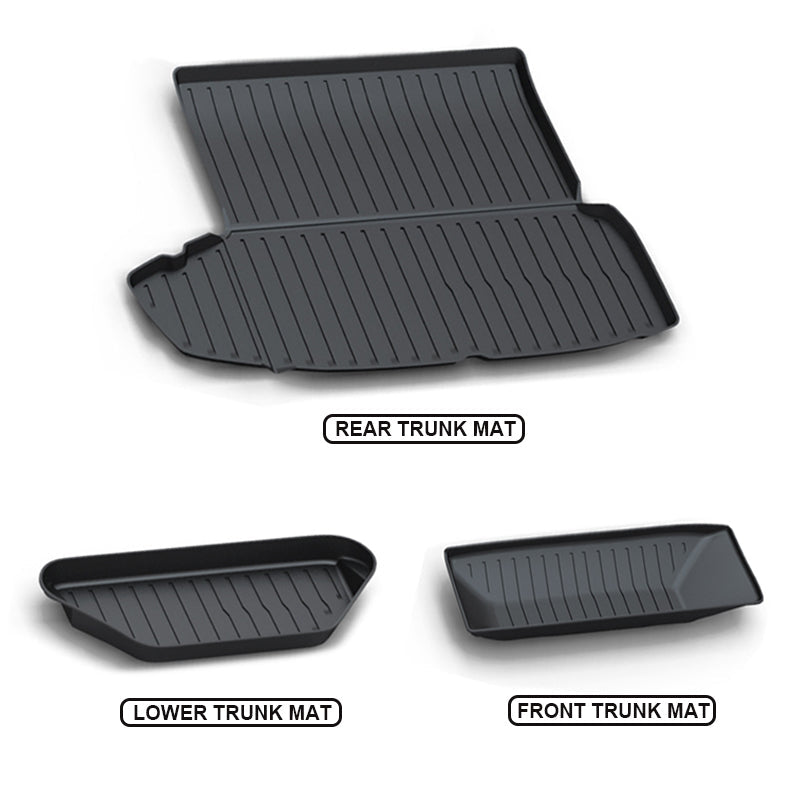 Model S Frunk / Trunk Mat Cargo Liner for Tesla(2021+) - T-Launch