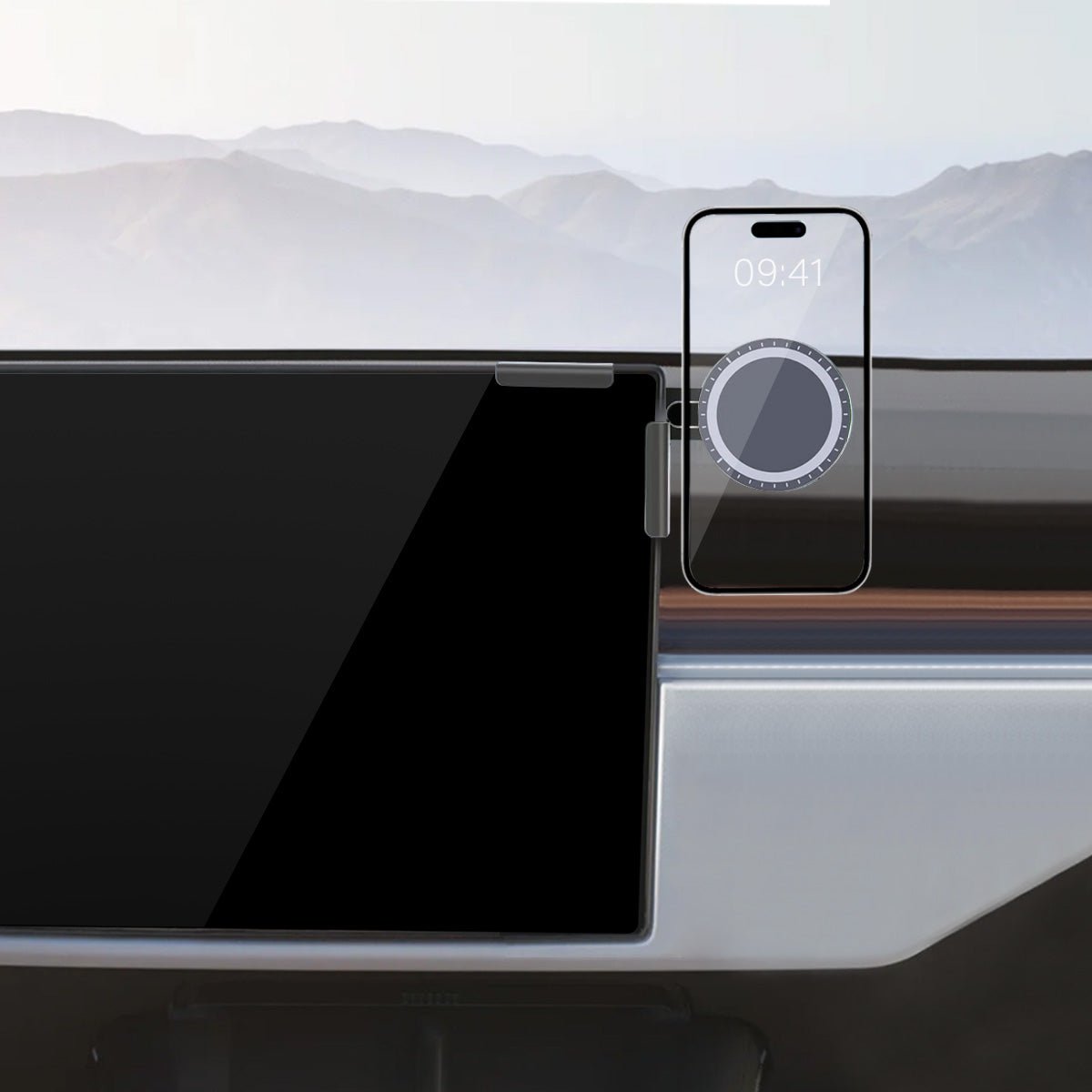 Model S/X MagSafe Solar Phone Holder For Tesla (2021+) - T-Launch