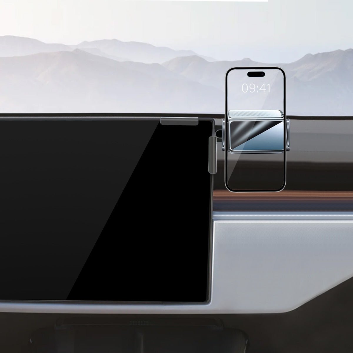 Model S/X MagSafe Solar Phone Holder For Tesla (2021+) - T-Launch