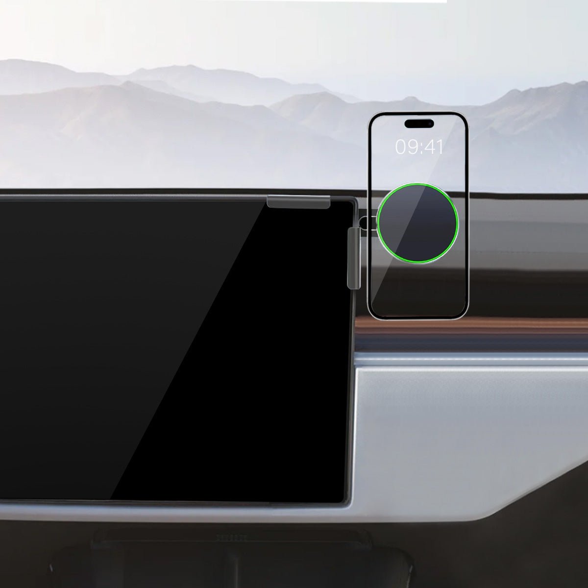 Model S/X MagSafe Solar Phone Holder For Tesla (2021+) - T-Launch