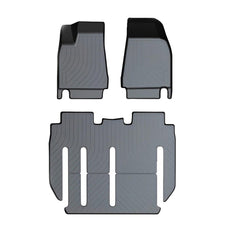 Tesla Model X Floor Mats Trunk Mat Cargo Liner for All Weather (2015-2020) - TESLAUNCH