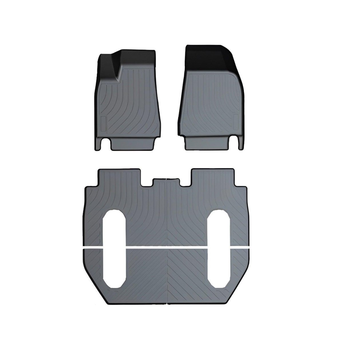 Tesla Model X Floor Mats Trunk Mat Cargo Liner for All Weather (2015-2020) - TESLAUNCH