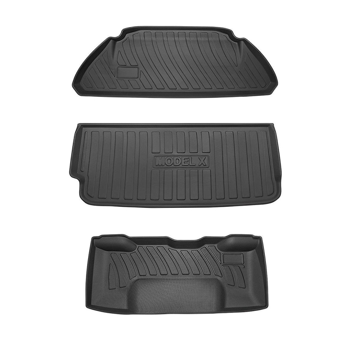 Tesla Model X Floor Mats Trunk Mat Cargo Liner for All Weather (2015-2020) - TESLAUNCH
